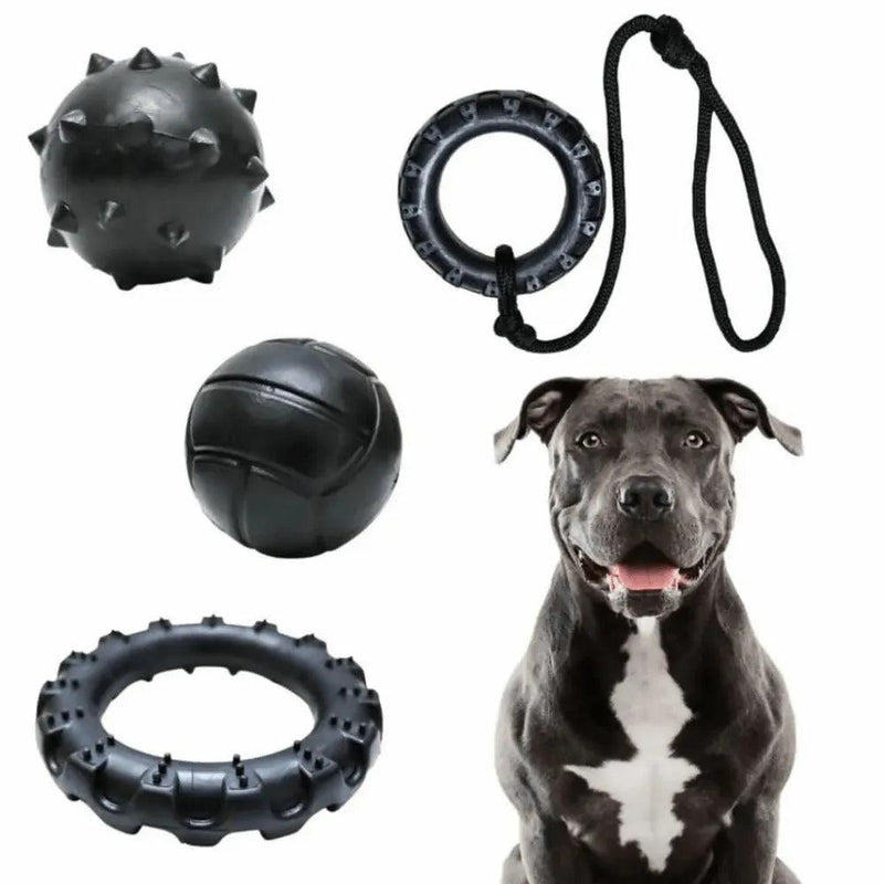 Kit 4 Mordedores Brinquedo Maciço Para Pet Cachorros Grande