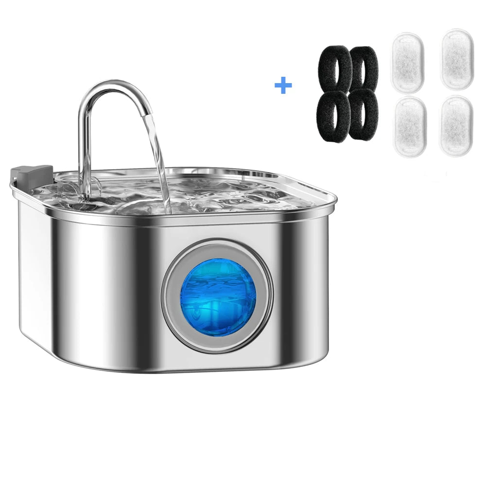 Bebedouro Inteligente de Aço Inoxidável 3,2L