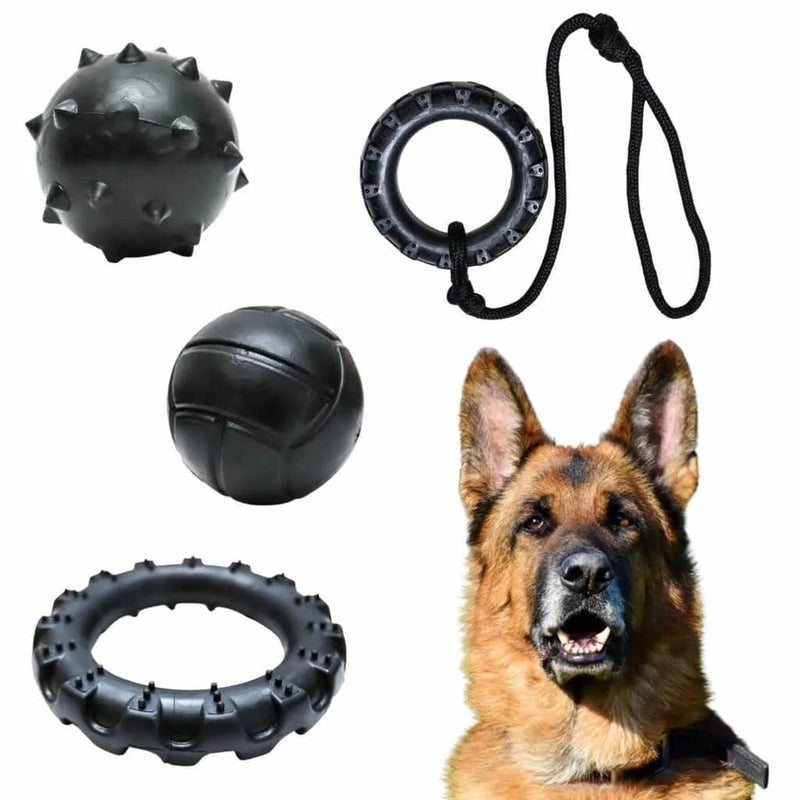 Kit 4 Mordedores Brinquedo Maciço Para Pet Cachorros Grande