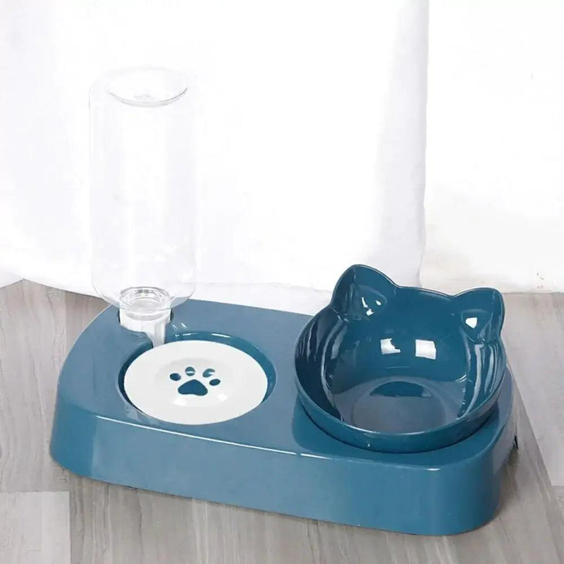 Bebedouro e Comedouro Automático para Gatos e Cachorros