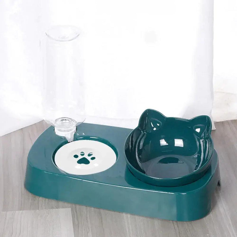 Bebedouro e Comedouro Automático para Gatos e Cachorros